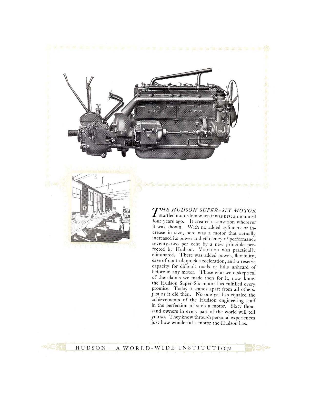 1919 Hudson Super-Six Brochure Page 6